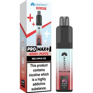 Hayati Pro Max Plus 6000 Prefilled Pod Kit - 10mg | Red Apple Ice